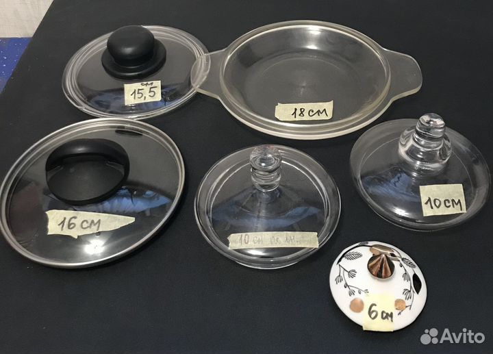 Кpышки стeкло разного d Финляндия Франция