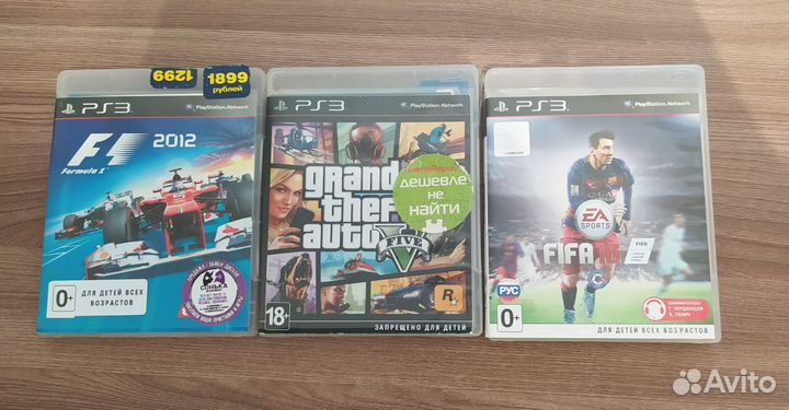 Игры для приставок ps3