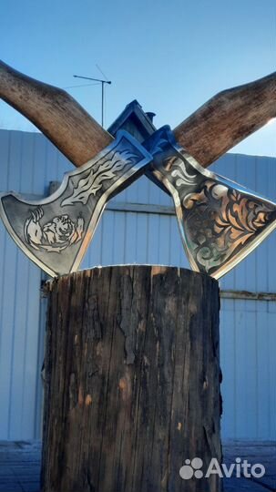 Топор ручной работы