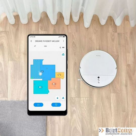 Пылесос-робот Xiaomi Dreame F9