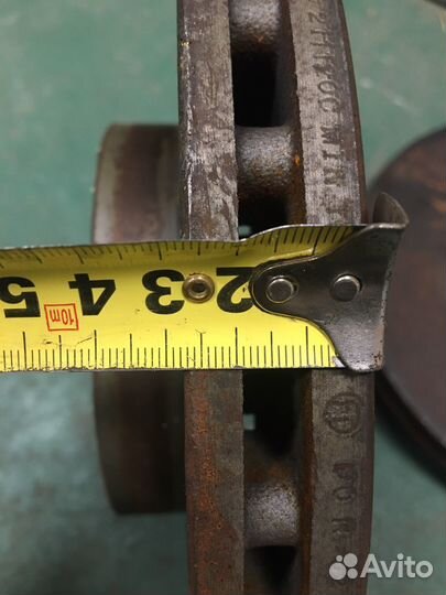 Передние тормозные диски на ford transit