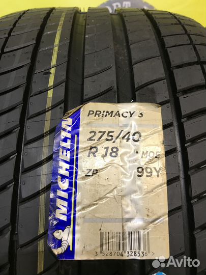 Michelin Primacy 3 ZP 275/40 R18 99Y