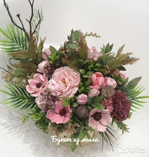 Букет из мыла