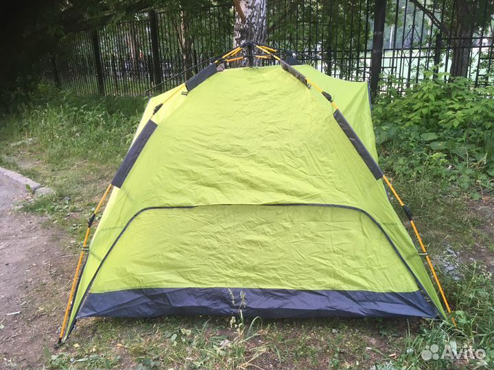 Автоматическая 2 в1 палатка, 3-4 местная