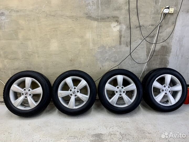 Колеса Nissan Qashqai R17 летние