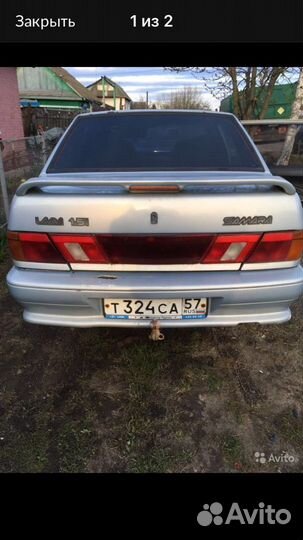 Крышка багажника 2115