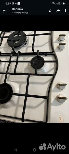 Газовая варочная панель 4 конфорки