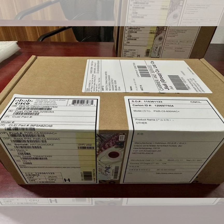 [PWR-C5-600WAC] Блок Питания Cisco New Pwr-C5-600wac
