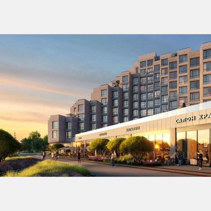 2-к. квартира, 69,3 м², 2/6 эт.