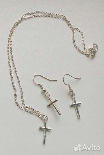 Серьги кулоны