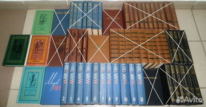 Книги разные собрание сочинений тома,рамка и др