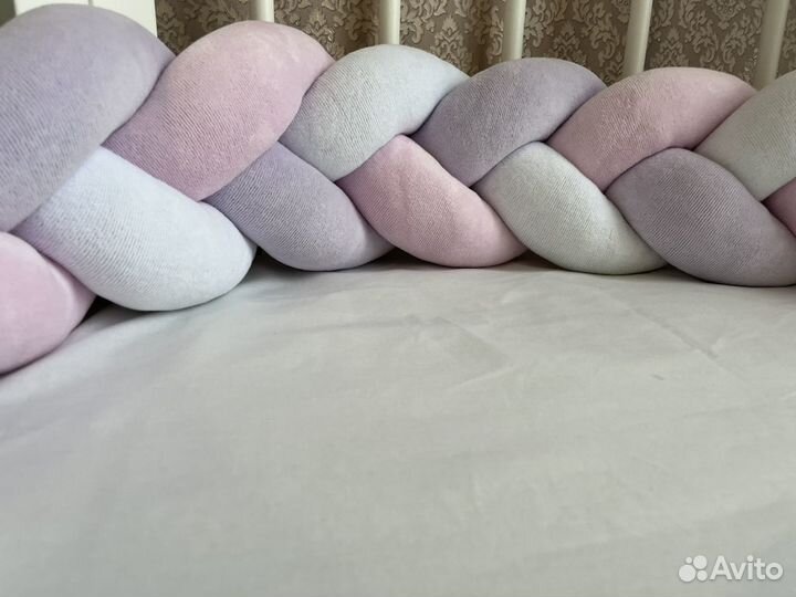 Бортик косичка