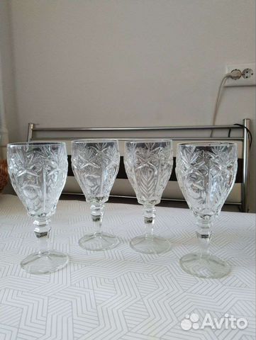 Фужеры хрустальные СССР