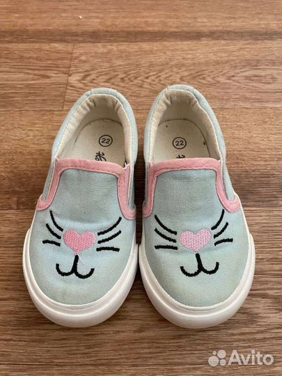 Кеды для девочки 22 размер