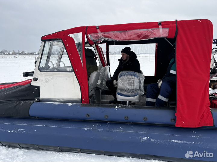 Аэролодка на 9 человек Honda 244 л.с