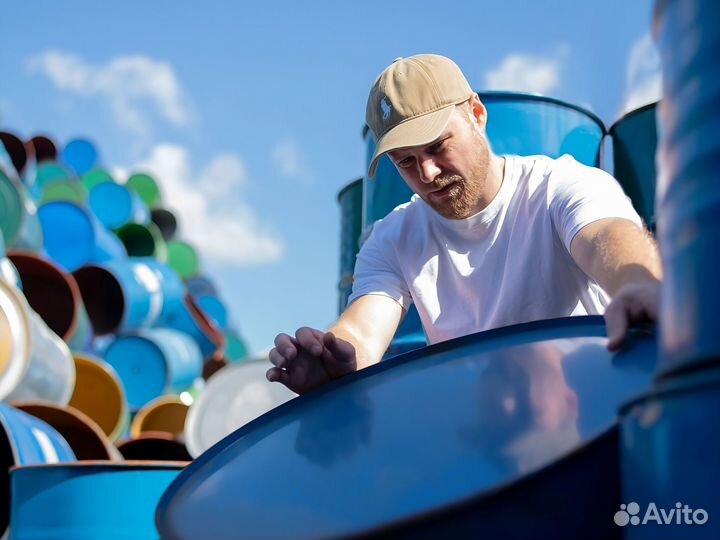 Металлические бочки 216 литров