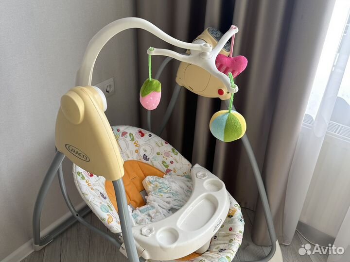 Электрокачели graco