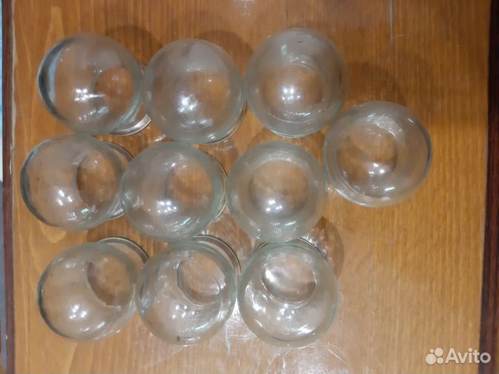 Банки медицинские стеклянные