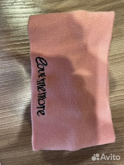 Шапка снуд для девочки