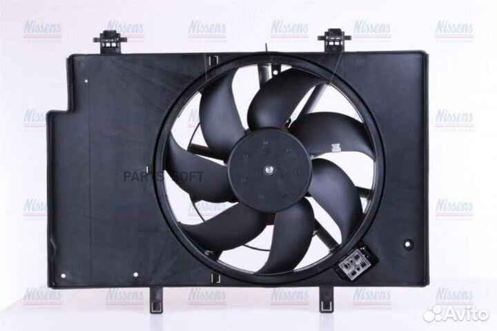 Вентилятор ford fiesta (2009) 1.6 tdci