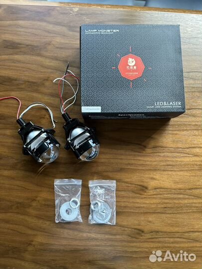 Светодиодные bi led (би лед) линзы