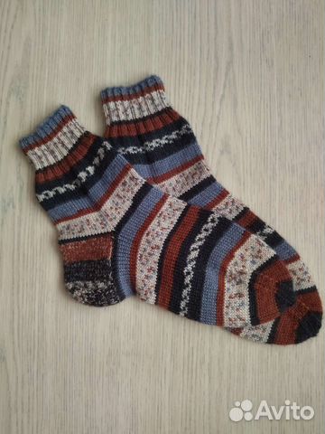Носки вязаные ручная работа шерстяные
