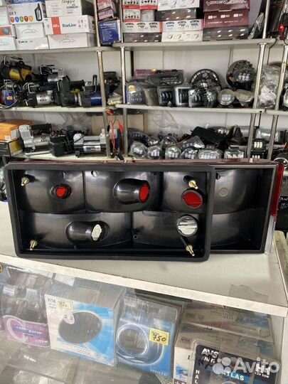 Задние стопы на ваз 2114 полоса красная