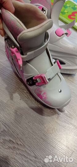 Коньки раздвижные 33-36