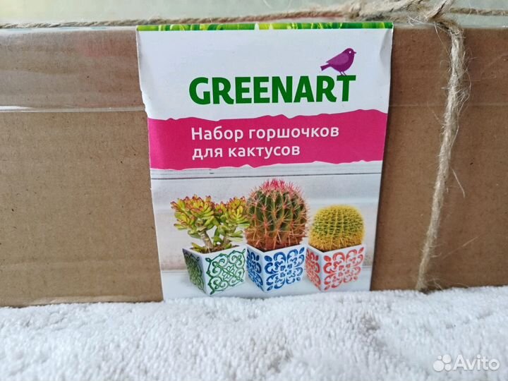 Горшочки для кактусов (или других цветочков)