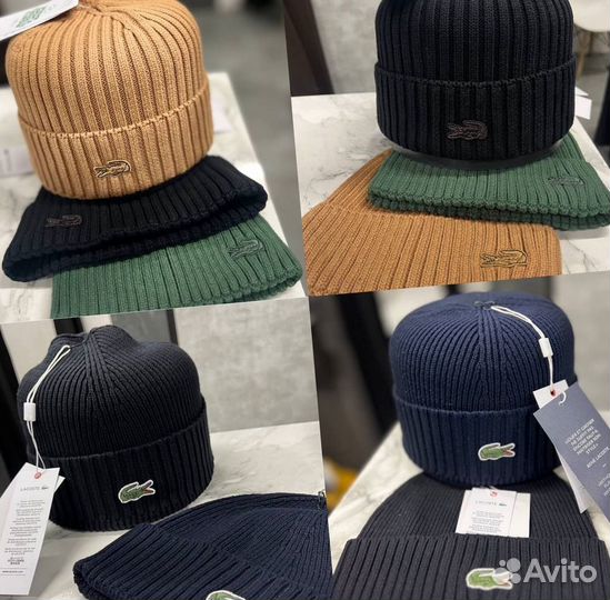 Мужская шапка Lacoste