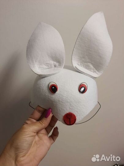 Маска зайчик