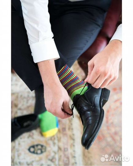 Носки мужские цветные (41-45 размер)