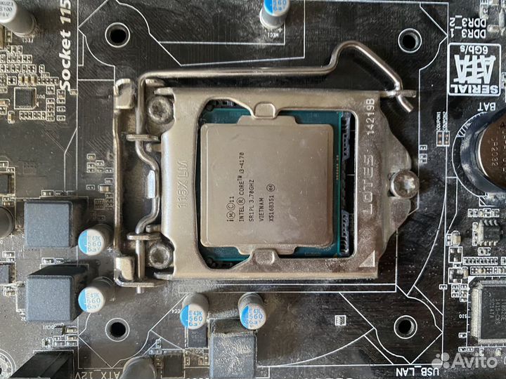 Gigabyte GA-H81M-S1+Intel I3-4170