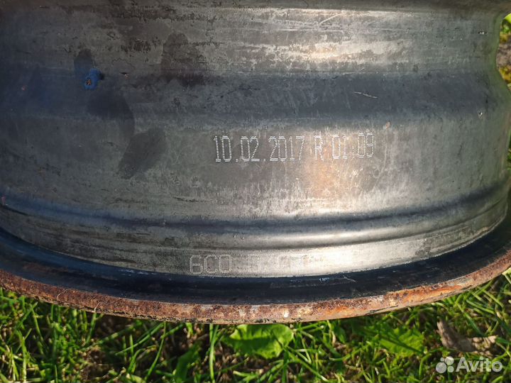 Диски штамповка r15 на ф. Полло