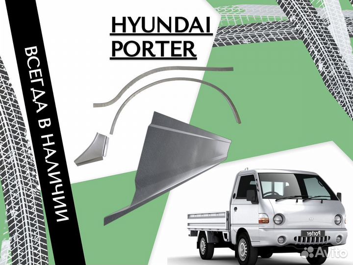 Ремонтные арки Hyundai Porter