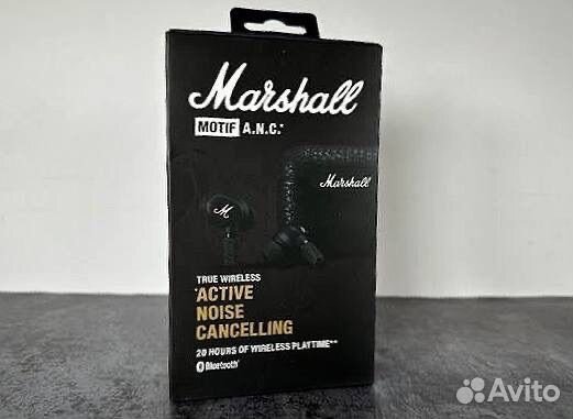 Наушники Marshall motif черные