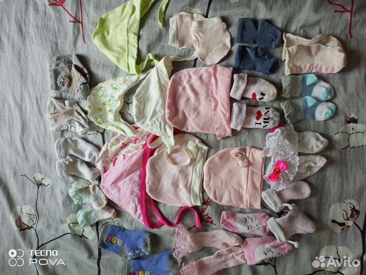 Детские вещи для девочки от 0 до года