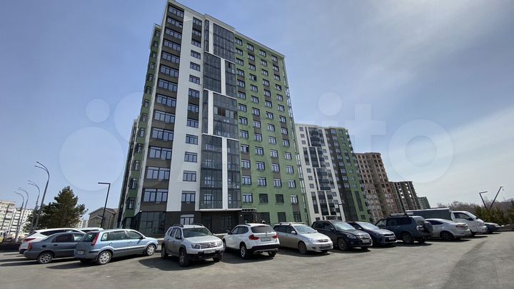 Своб. планировка, 61,2 м², 12/15 эт.