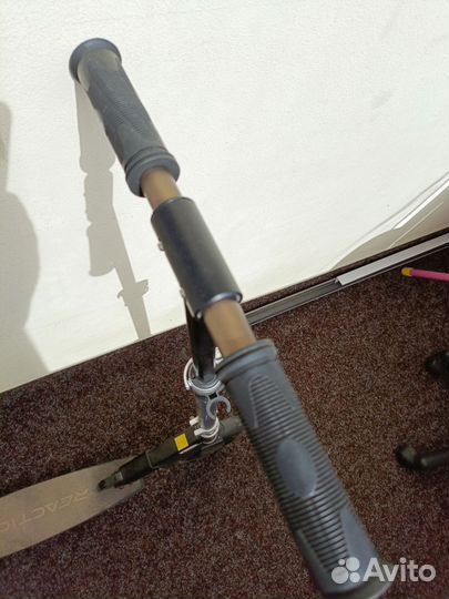 Самокат подростковый, взрослый, надувные колеса