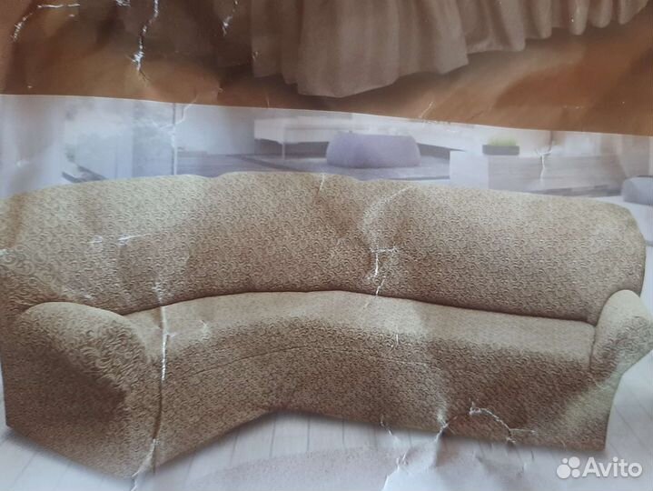Чехол на угловой диван новый
