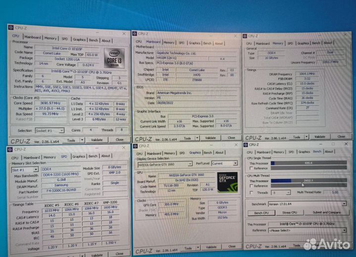Процессор Intel Core i3-10105F (lga 1200)