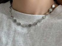 Серебряное ожерелье