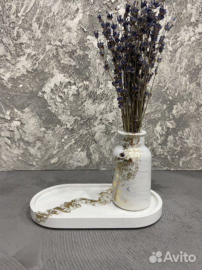 Набор из гипса для декора