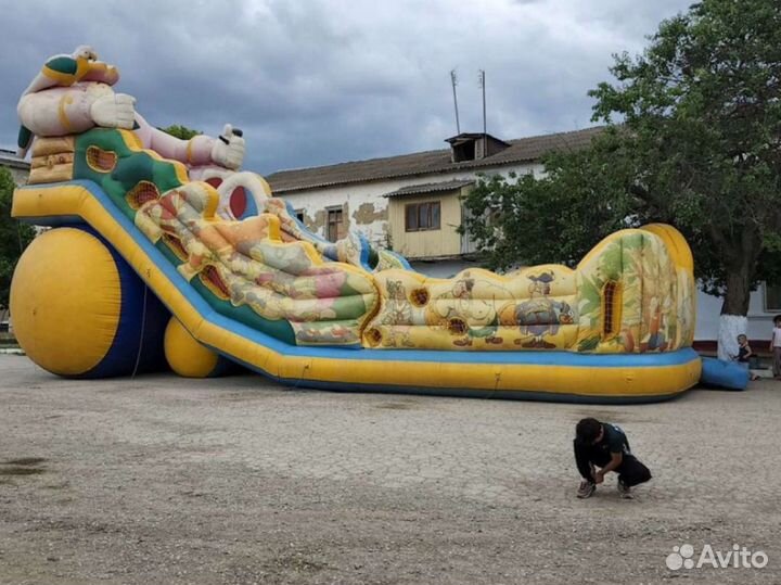 Детский надувной батут дисней