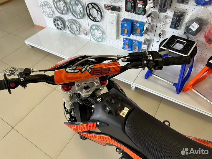 Питбайк BSE EX125 17/14 Blue Orange Ant (020)