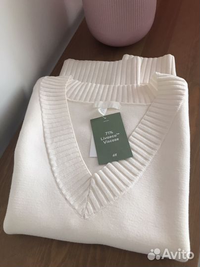 Жилет вязаный женский hm