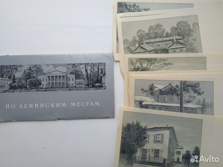 Открытки СССР наборы разные тематики