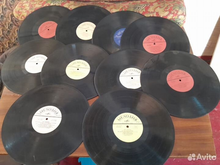 Виниловые пластинки СССР