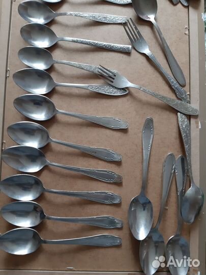 Ложки Вилки нержавейка СССР