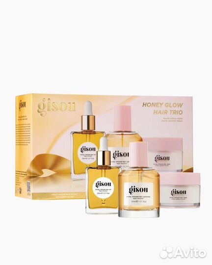Gisou Honey Glow Hair Trio набор